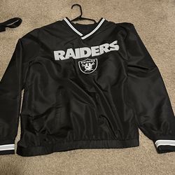 NFL Raiders windbreaker