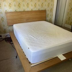 Solid White Oak Heirloom Queen Bed – Handmade by TY Fine Furniture