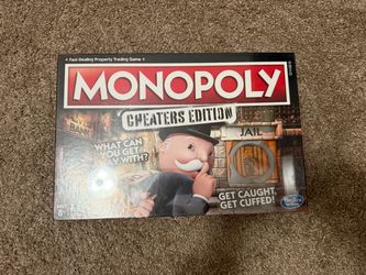 Monopoly Cheaters Edition Board Game (Pick Up Only)