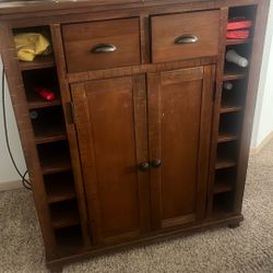 Wine Holder And 6 Chair Dining Table