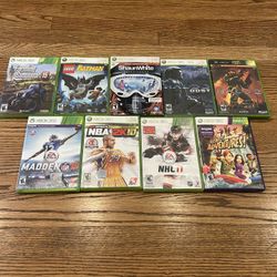 Xbox 360 Games 3 For $10 