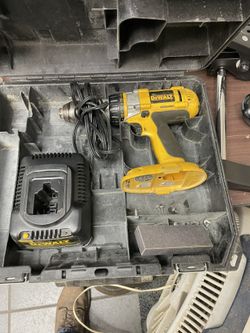Dewalt And Black And decker Drills