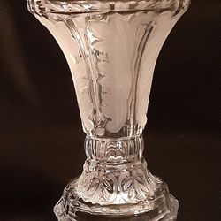 Crystal Vase/Candle Holder