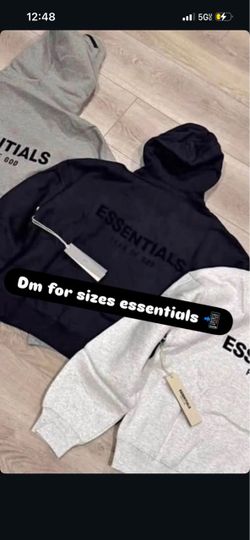 $35 essential hoodies small medium