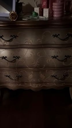 Vintage Bombay Style 3-Drawer Chest