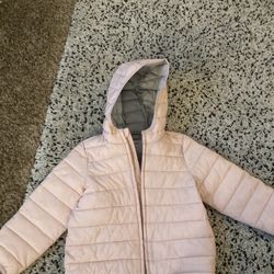 Light Pink Puffer Jacket