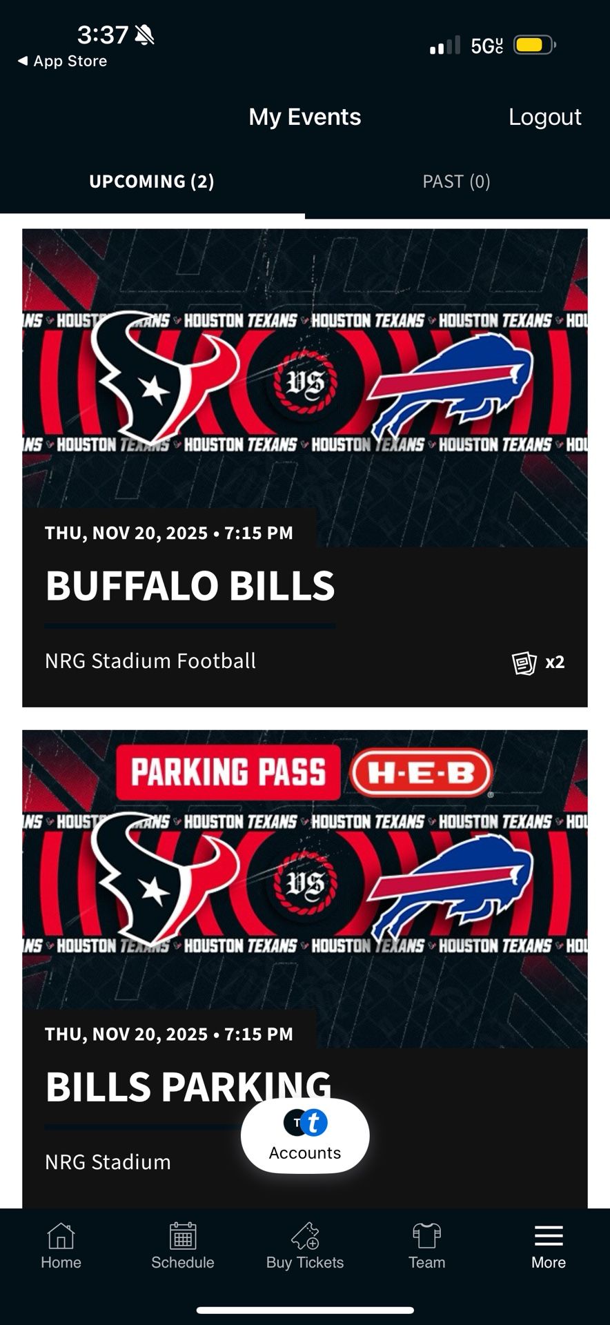 Texans Vs Bills