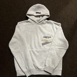 Light oat essential hoodie size XL