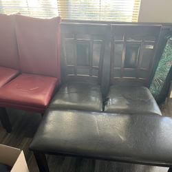 Dining Room Table With Chairs And bench 