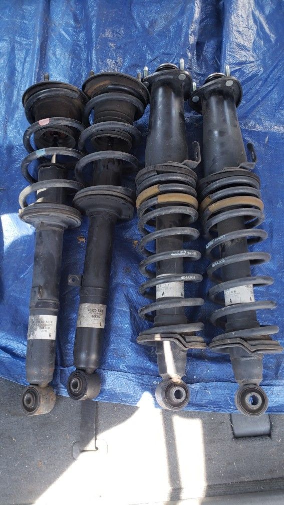2006 to 2013 Lexus Is250 & Is350 shocks Eibach lowering Springs RWD
