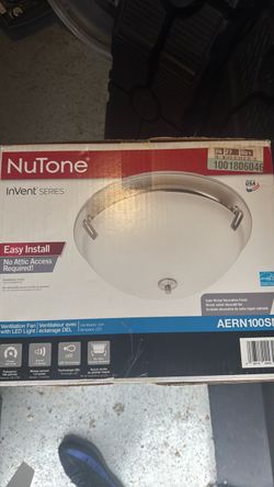 NuTone InVent Series Ventilation Fan with LED Light