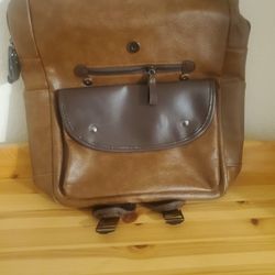 Nice Camel Brown Backpack 