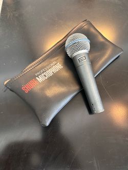 Shure Beta 58 Dynamic Vocal Microphone with Pouch
