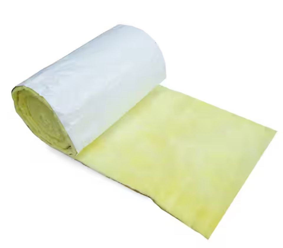 48 in. x 25 ft. Aluminum Foil Fiberglass Insulation Roll Radiant Barrier For Outdoor/Indoor Freezing Weather