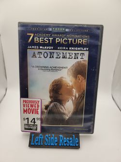 Atonement ( DVD , 2007 ) - Widescreen Edition -