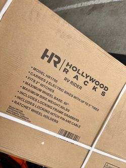 NEW Hollywood Racks RV Rider Heavy Duty Electric Bike Rack