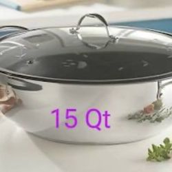 Cacerola Grande Antiderente Nueva Princes House 15 Qt 