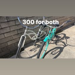 2 Beach Cruisers … 300 For Both 