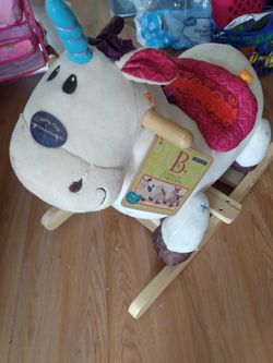 B. toys Wooden Rocking Unicorn Rodeo Rockers - Dilly-Dally