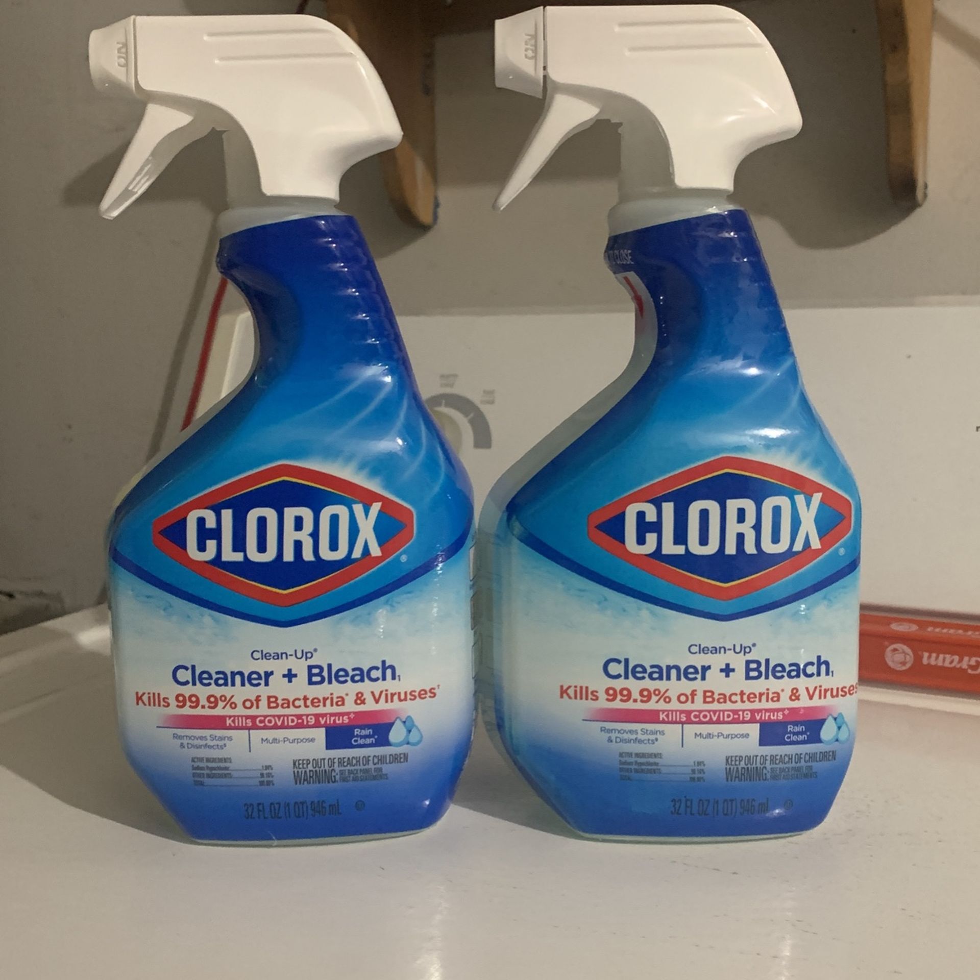 CLOROX CLEANER W/BLEACH