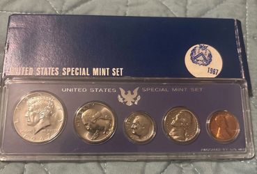 Silver Kennedy 1967 special mint set proof