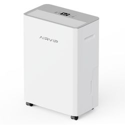 New 34 Pints Dehumidifiers for Home with 6.56ft Drain Hose, Smart Humidity Control, Max 2441 Sq.Ft Quite & Energy Efficient Dehumidifier for Basement 