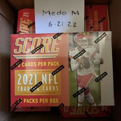 Score Nfl 2021 Football Blasters 