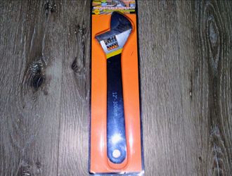 New 12-Inch Adjustable Wrench