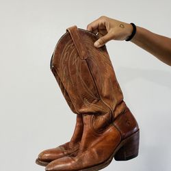 Vintage Tan  western cowboy .
