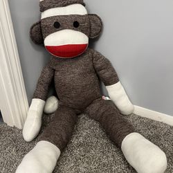 Schylling Jumbo Size Sock Monkey 