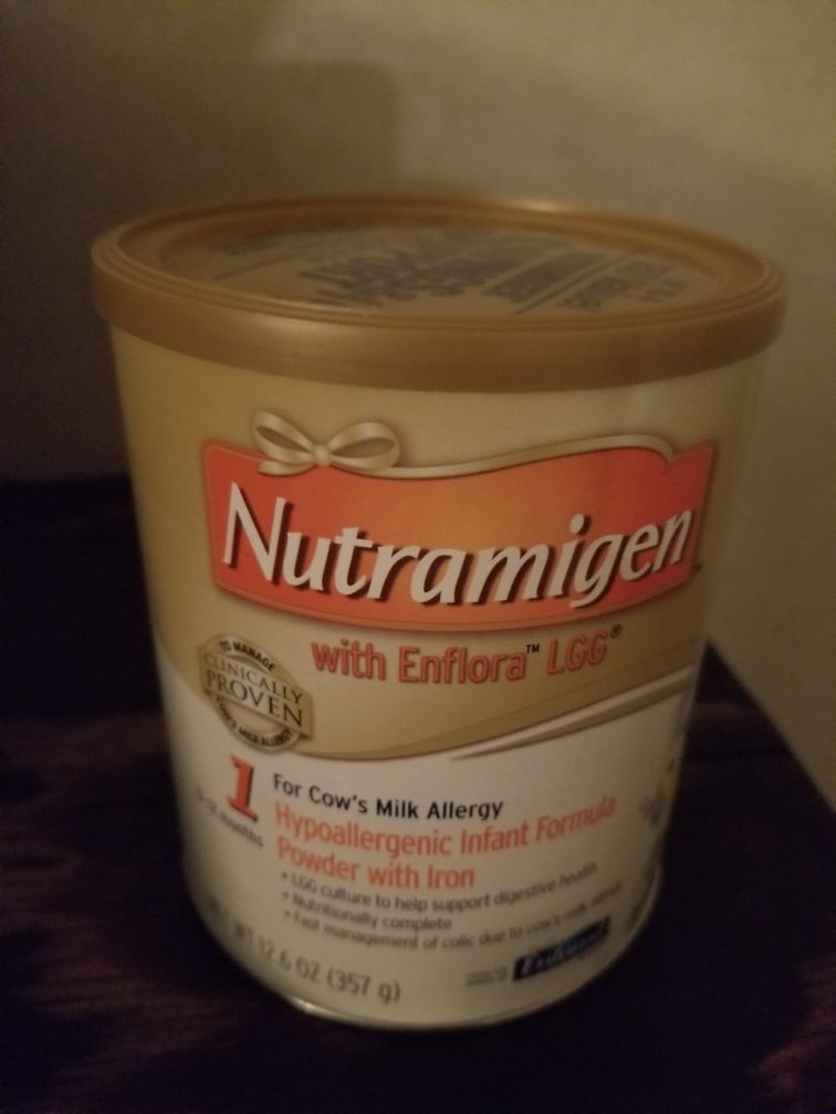 Baby formula Nutramigen