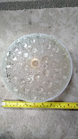 Vintage glass light cover