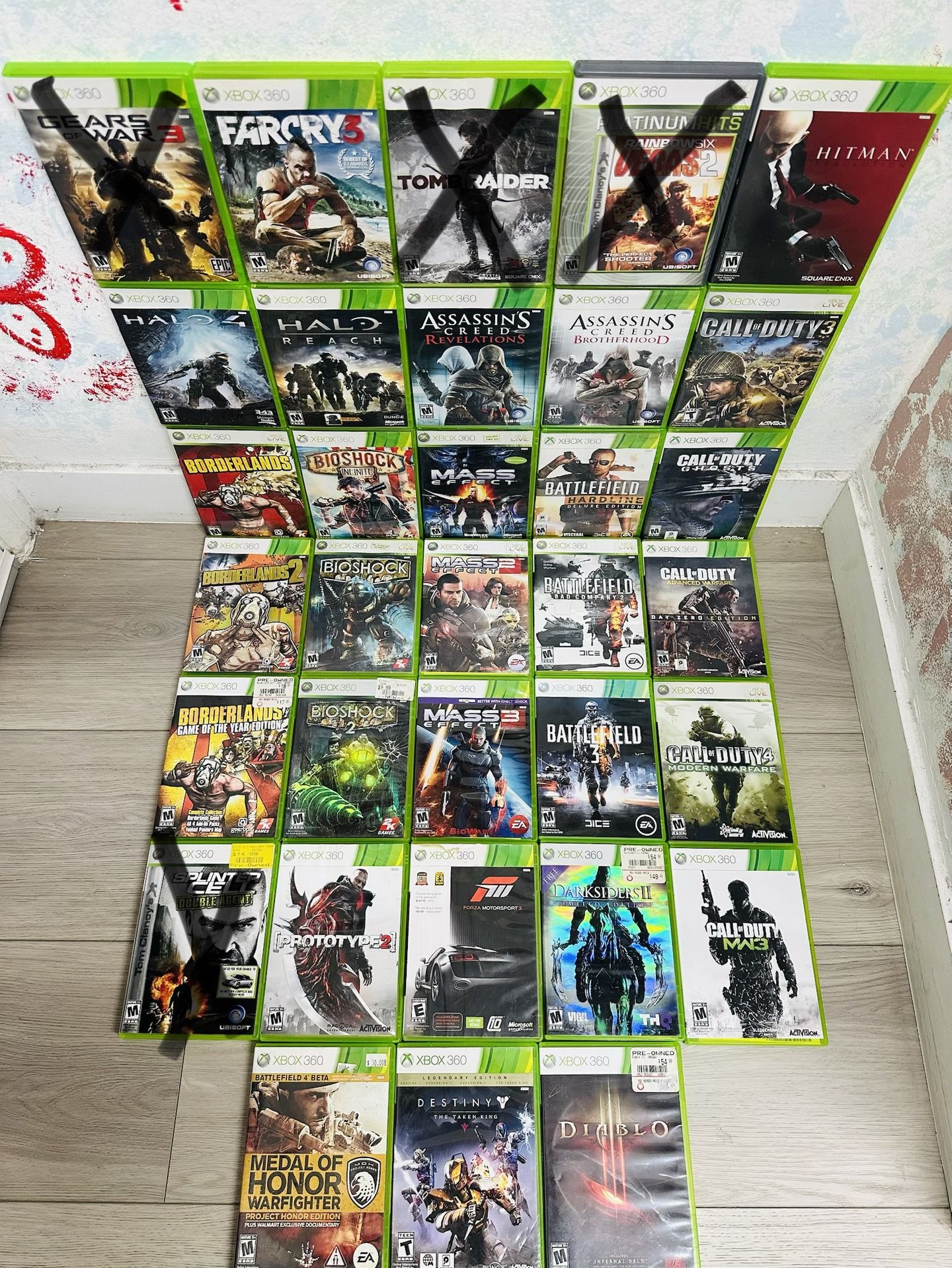 Xbox 360 - Original Xbox Video Games Tested and Working Games ( $7/ea )