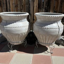 New Flower Pots Made Out Of Clay Perfect Gift 🎁 
