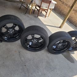 Semi New 18 × 9.5  Ready To Get Installed 