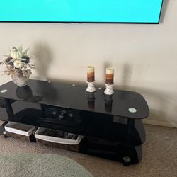 Glass TV Stand 