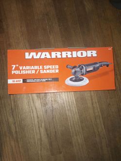 7" polisher/sander