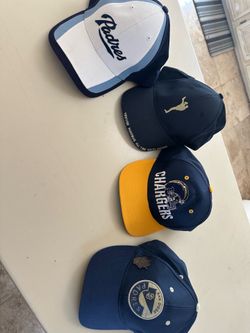 vintage padres chargers hat