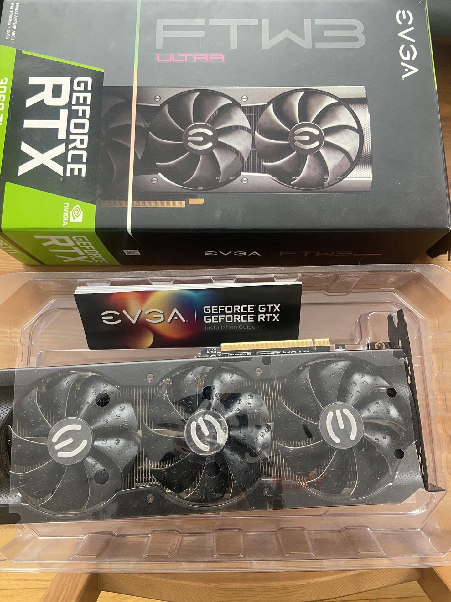 EVGA NVIDIA 3060TI FTW ULTRA 8GB