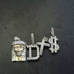 Diamond Gold Pendants 