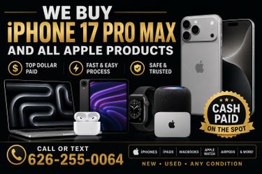 Open Box iPhone 17 pro max 256gb unlocked