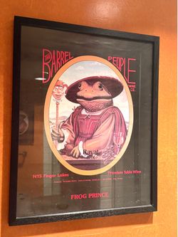 Simply framed poster “The Barrel People- Frog Prince”