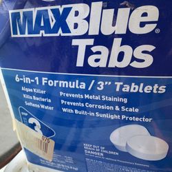 Pool Time Max Blue Tabs