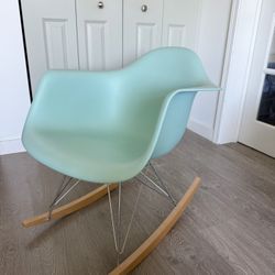 Eames Molded Plastic Armchair w/ Rocker Base