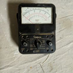 Simpson 260  Analog Electric Meter 