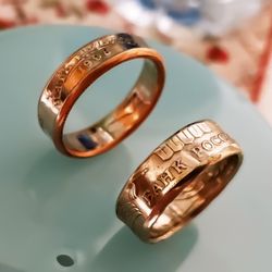Custom Coin Rings