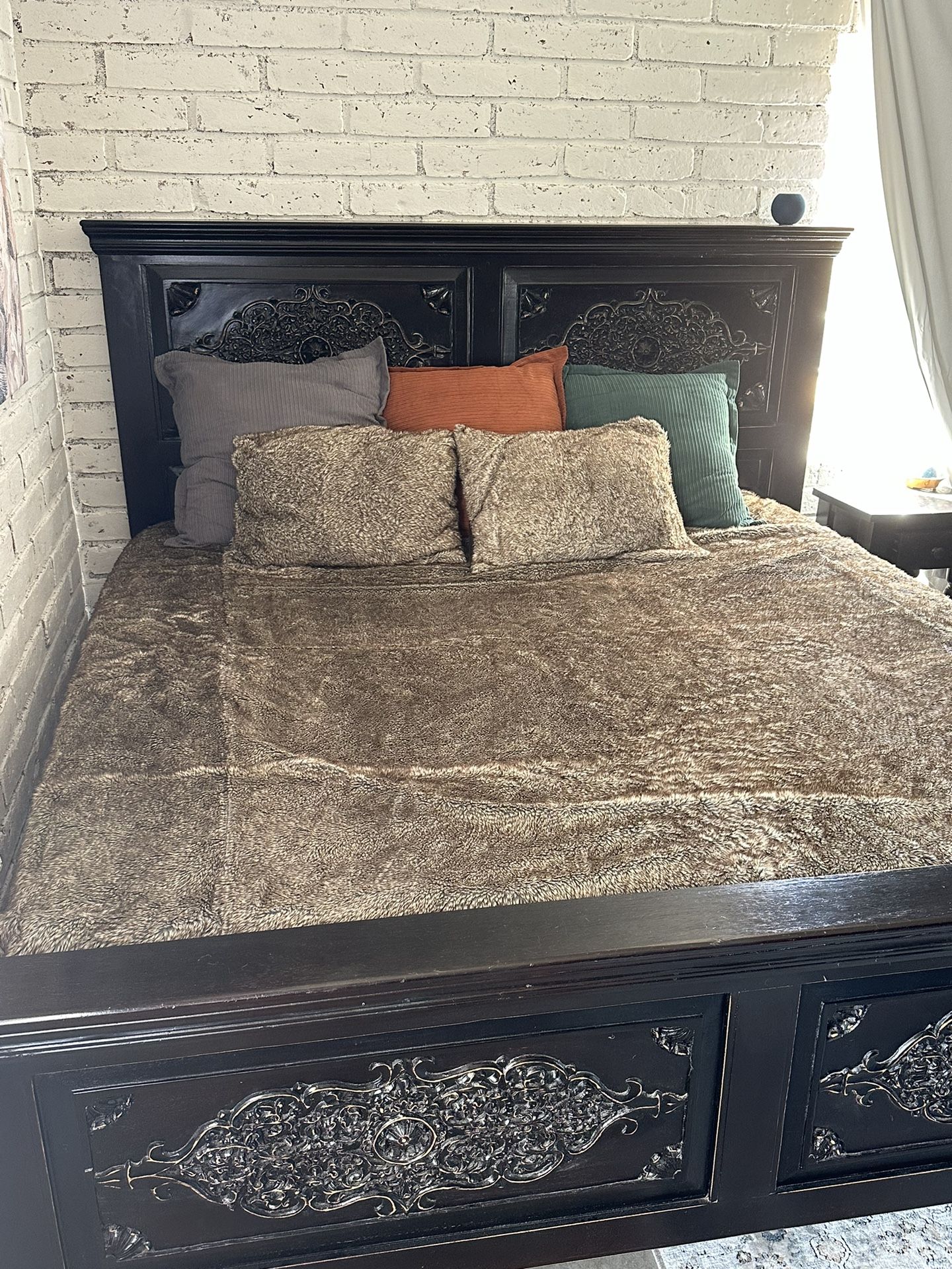 Faux Fur Duvet King Size Cover