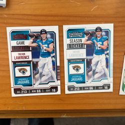 Trevor Lawrence 2024 Contenders Lot Including Red 
