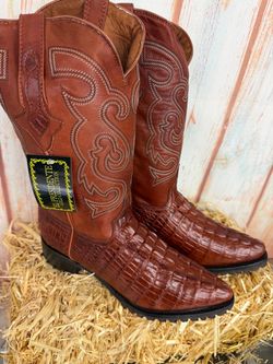 NEW SIZE 13.5 COWBOY BOOTS TRACTOR SOLES TAIL BEAUTY