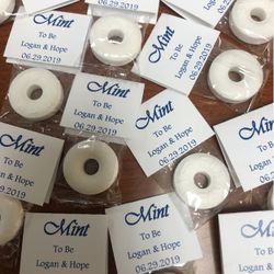 Wedding favors ANY Color